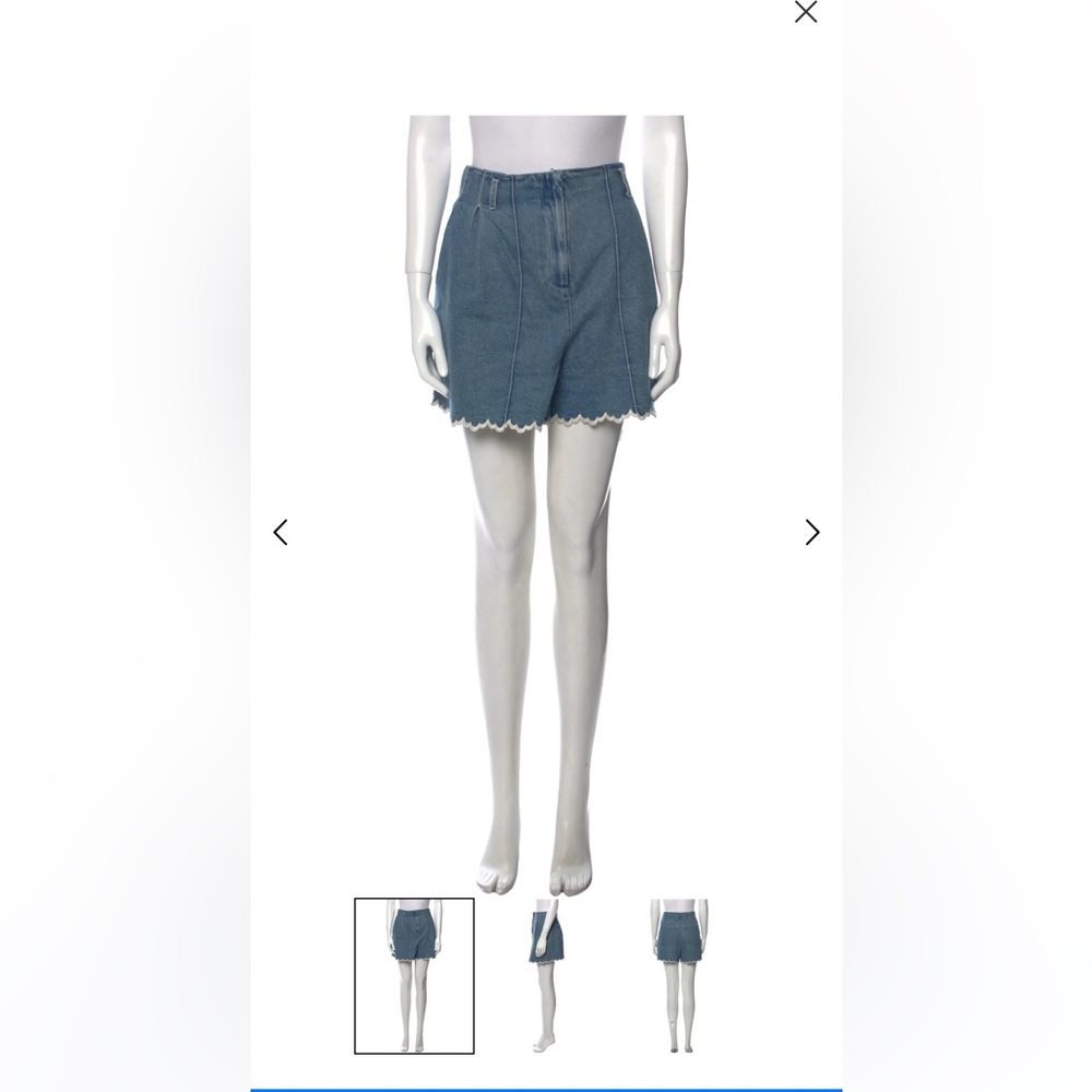 Sea New York Scallop Hem Shorts